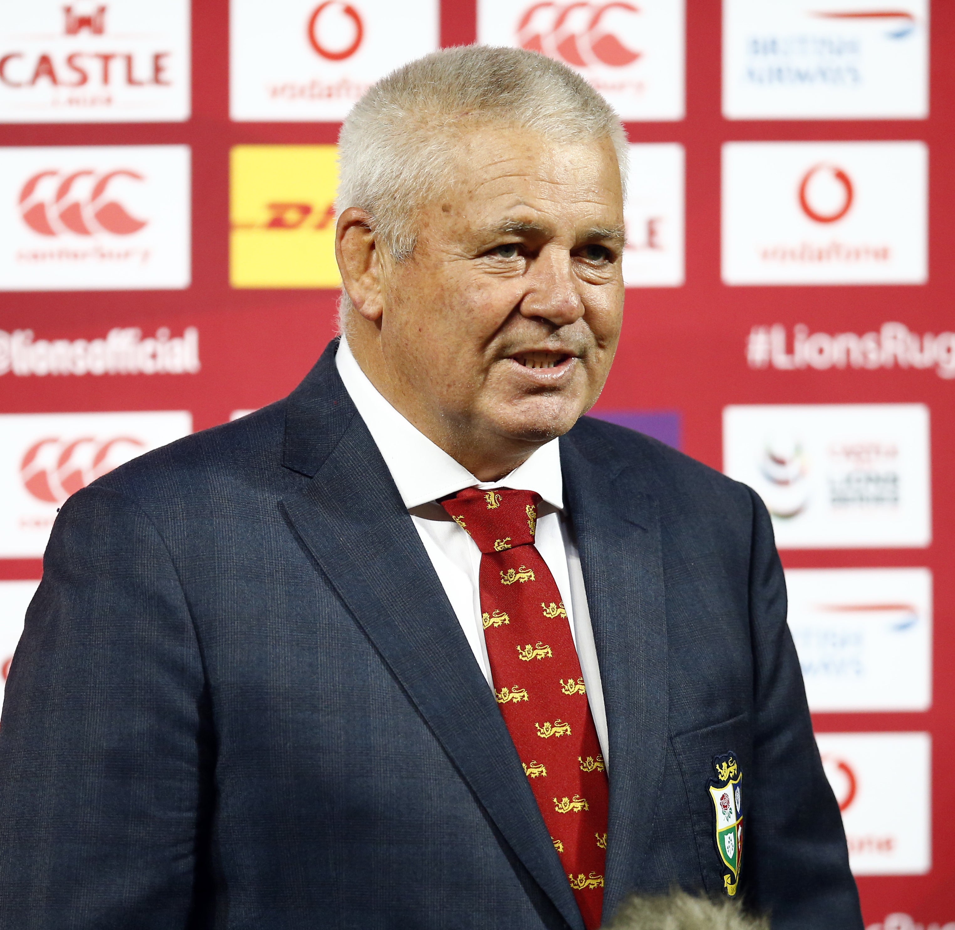 Lions boss Warren Gatland says the Lions tour is likely to finish in Cape Town