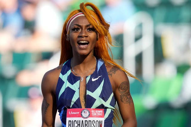 <p>Sha’Carri Richardson is out of the Olympics after testing positive for marijuana</p>