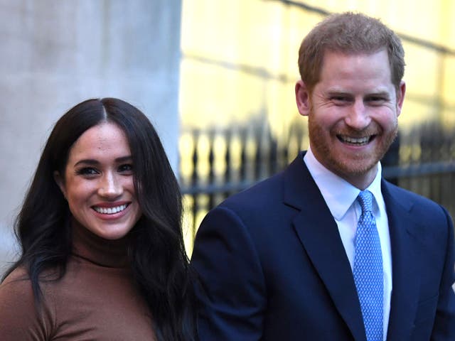 <p>Príncipe Harry y Meghan</p>