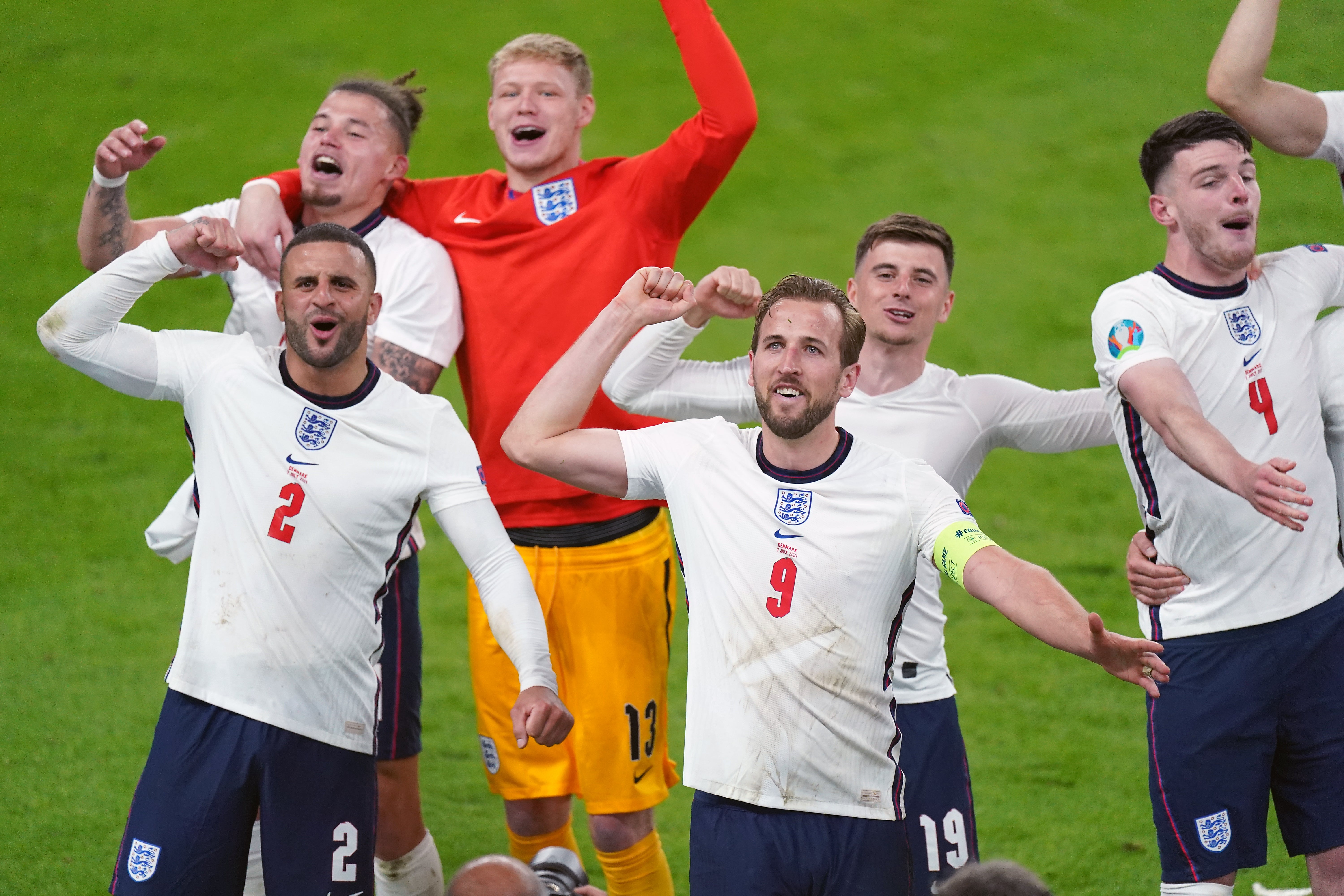 England have reached their first major final in 55 years