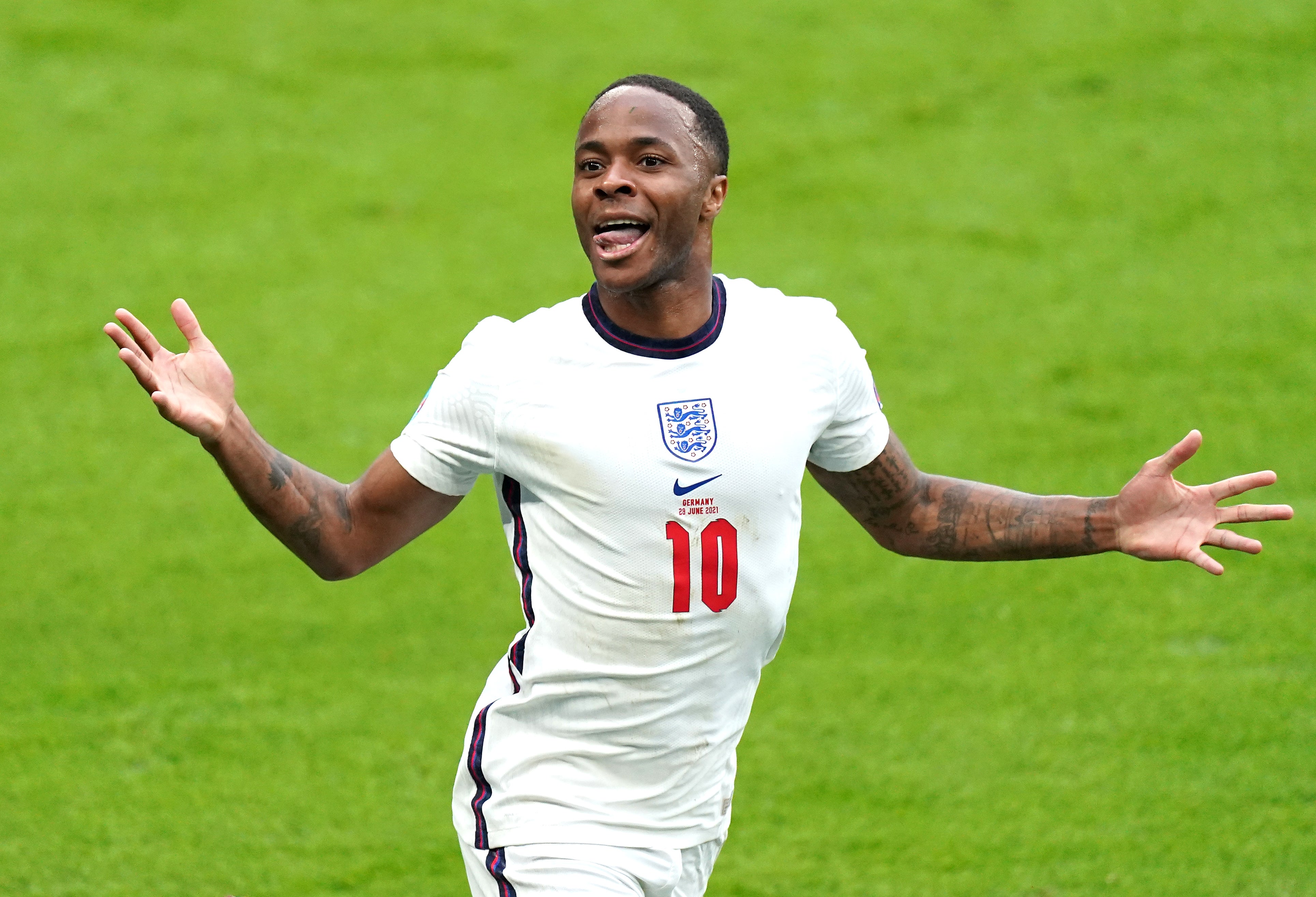 Raheem Sterling has shone at Euro 2020