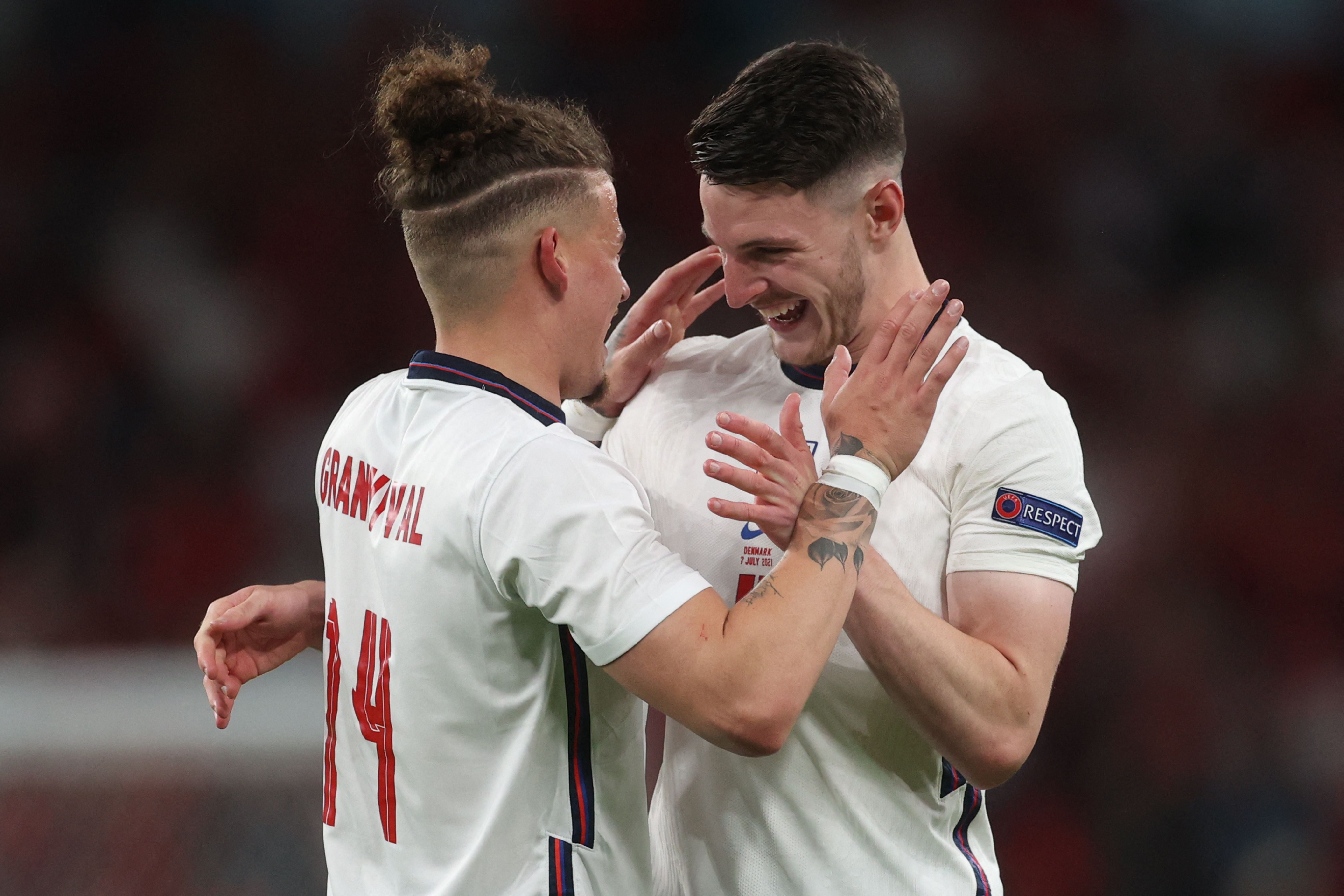 Kalvin Phillips and Declan Rice have formed a bond both on and off the pitch