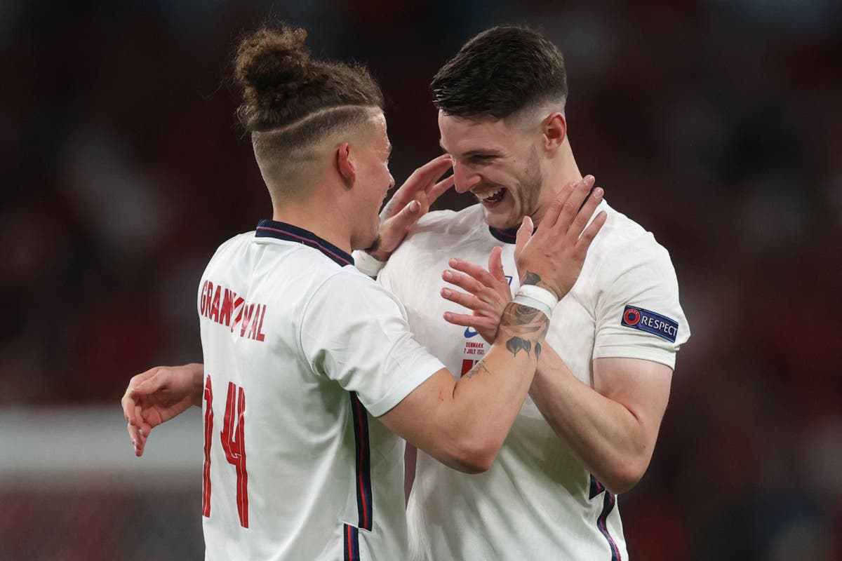 Declan Rice and Kalvin Phillips: England&rsquo;s dynamic duo with a partnership forged of silk and steel