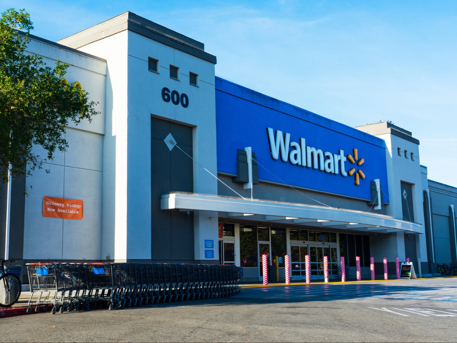 A Walmart store in California, US