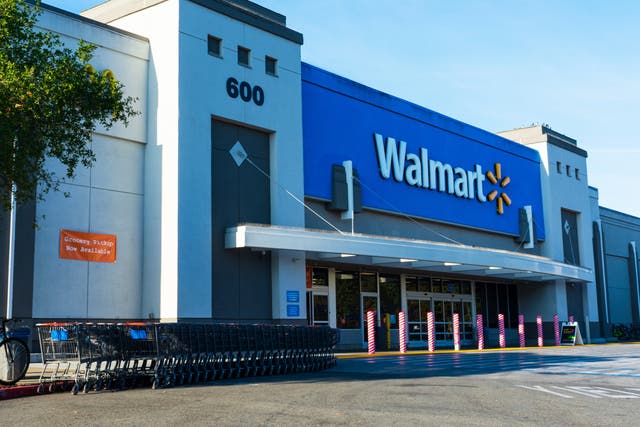 <p>A Walmart store in California, US</p>