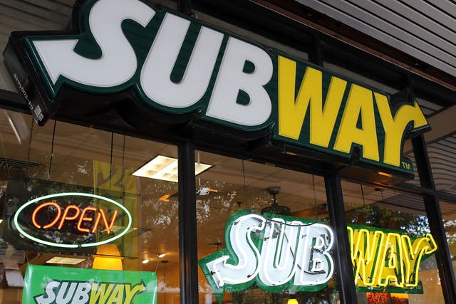 <p>More than 400 Subway restaurants are still operating in Russia </p>