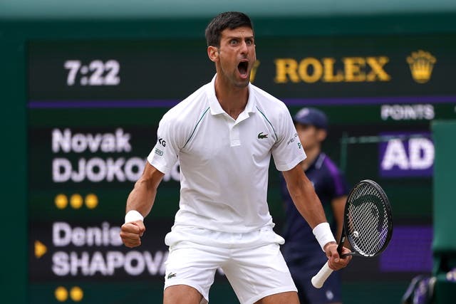 Novak Djokovic has his sights set on history