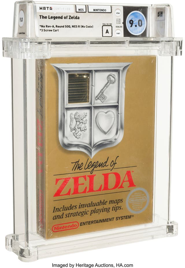 LEYENDA DE ZELDA-SUBASTA
