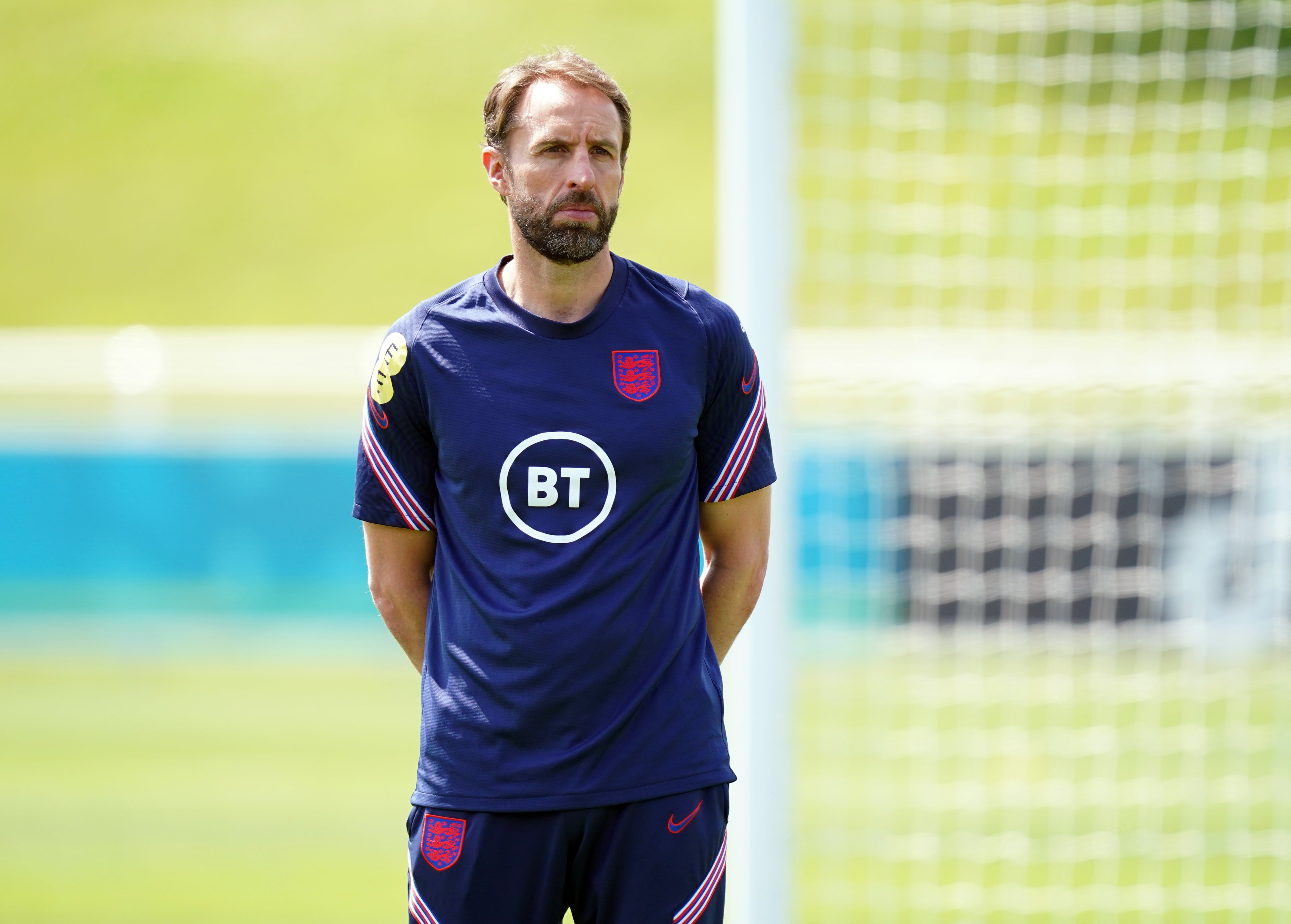 England manager Gareth Southgate sees his side take on Italy in the Euro 2020 final on Sunday