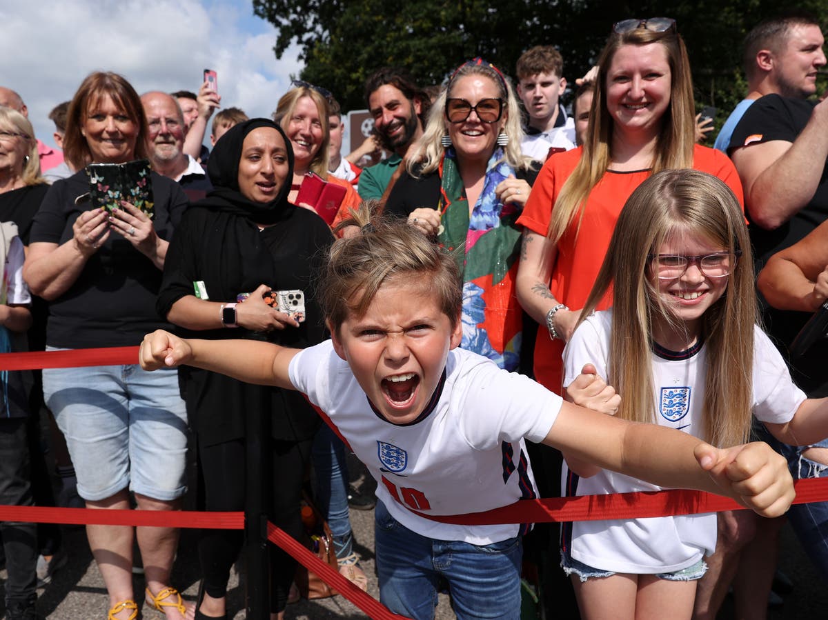England team &ndash; and nation &ndash; gear up for historic Euro 2020 final