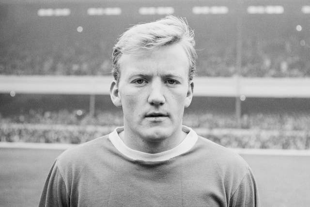 <p>Scottish footballer Jimmy Gabriel of Everton pictured in November 1964</p>