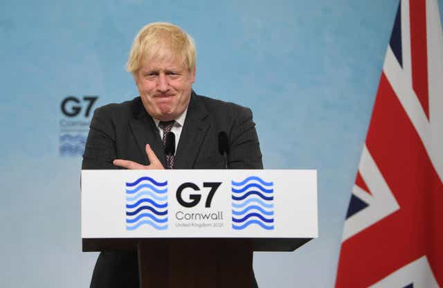 <p>In Cornwall last month, the prime minister hailed his £11.6bn commitment to the developing world – spread over 5 years – and vowed to pester other countries to stump up cash before Cop26 in Glasgow</p>