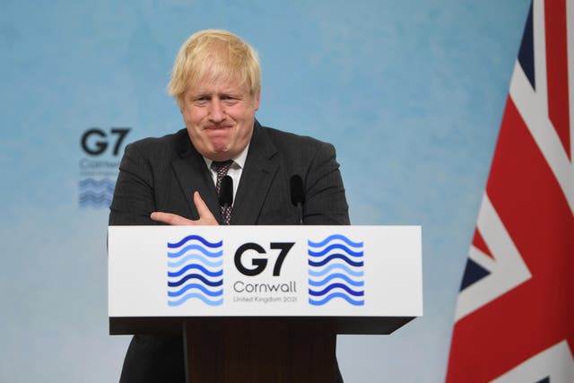 <p>In Cornwall last month, the prime minister hailed his £11.6bn commitment to the developing world – spread over 5 years – and vowed to pester other countries to stump up cash before Cop26 in Glasgow</p>