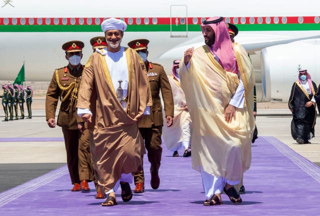 Saudi Arabia Oman
