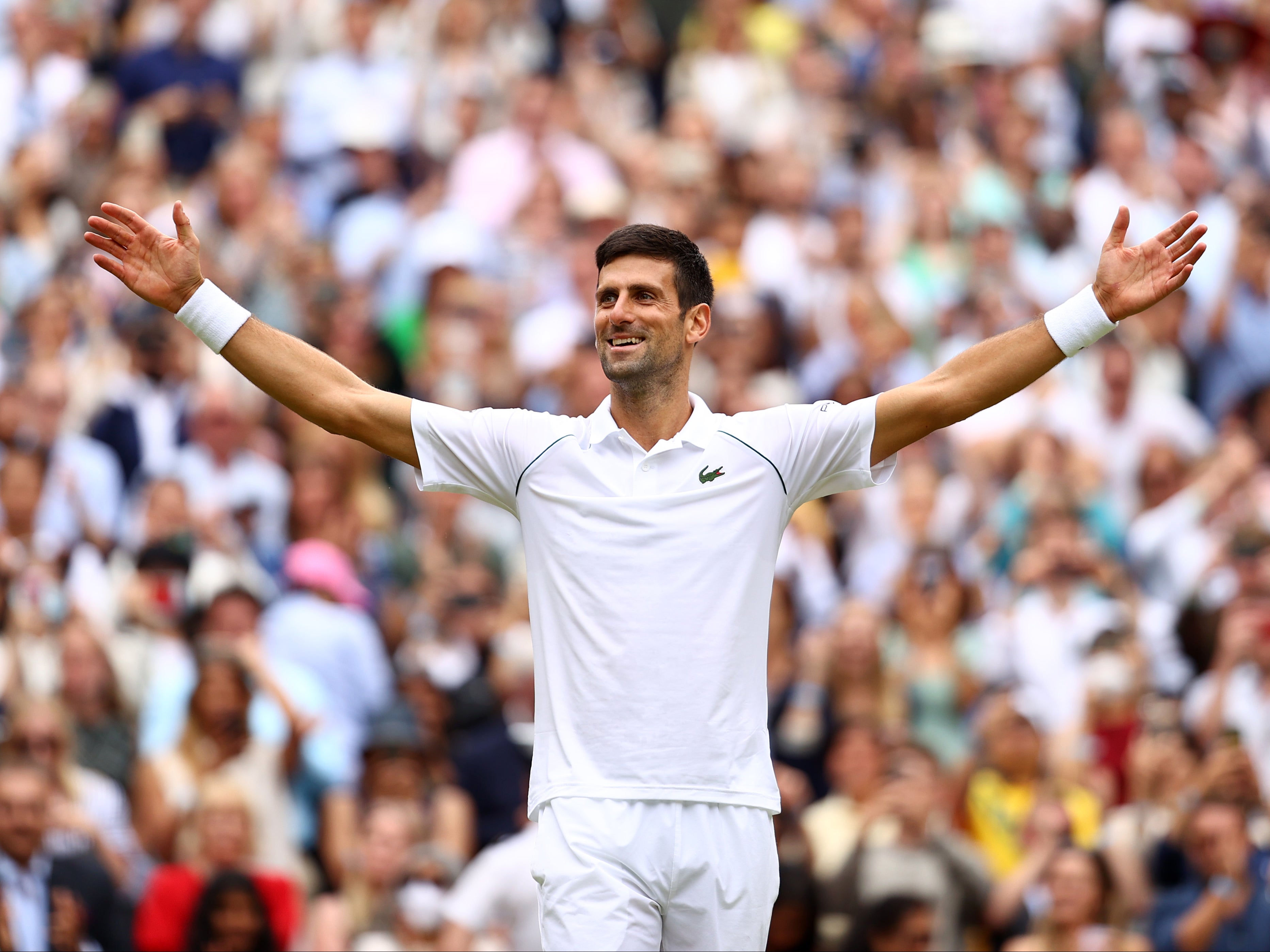 Wimbledon 2021 men's final: Novak Djokovic outlasts Matteo Berrettini to  win record-tying 20th Grand Slam 