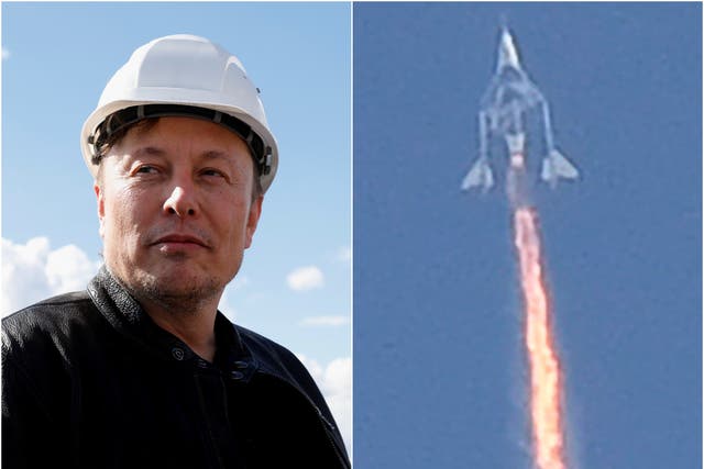 <p>Elon Musk has bought a ticket on one of rival billionaire Sir Richard Branson’s spaceship flights. </p>