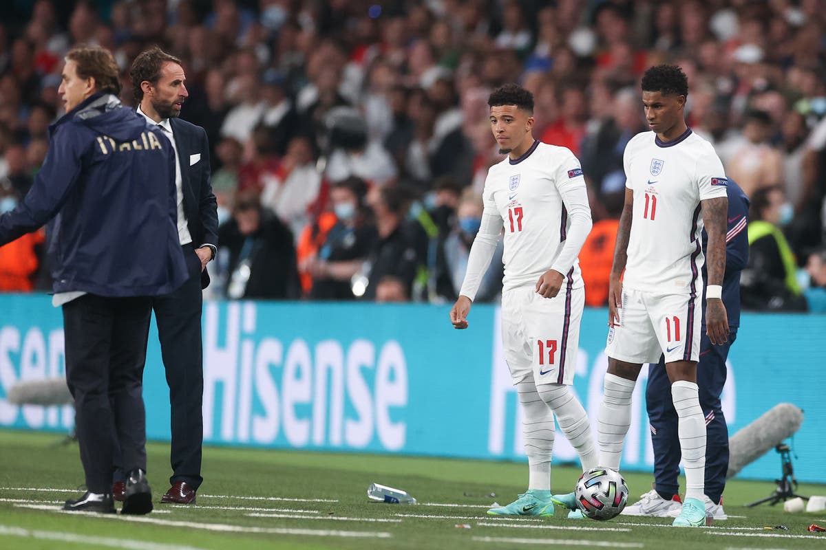 Alan Shearer questions England’s decision to send on late penalty substitutes in Euro 2020 final defeat