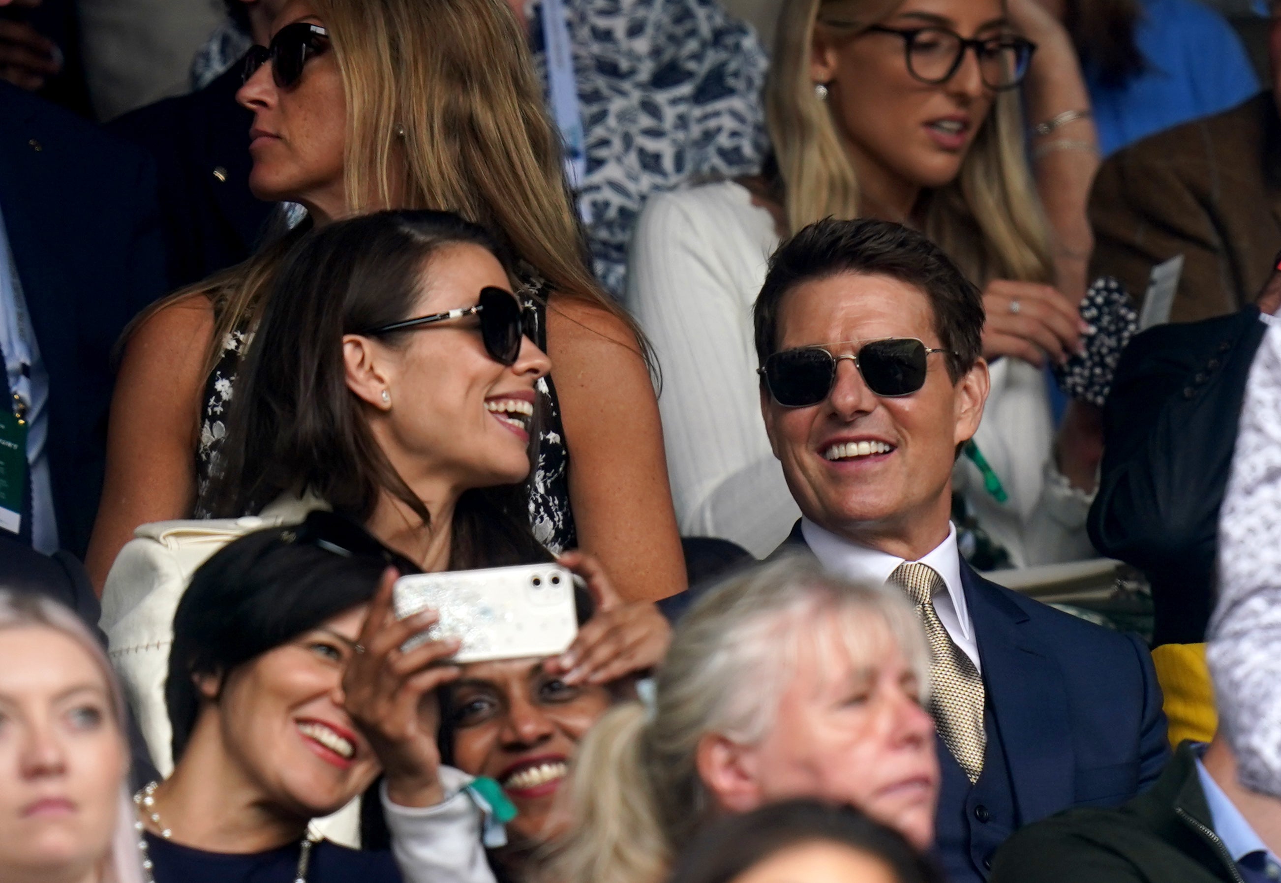 Celebrities at Wimbledon 2023: Idina Menzel, Elle Fanning and More