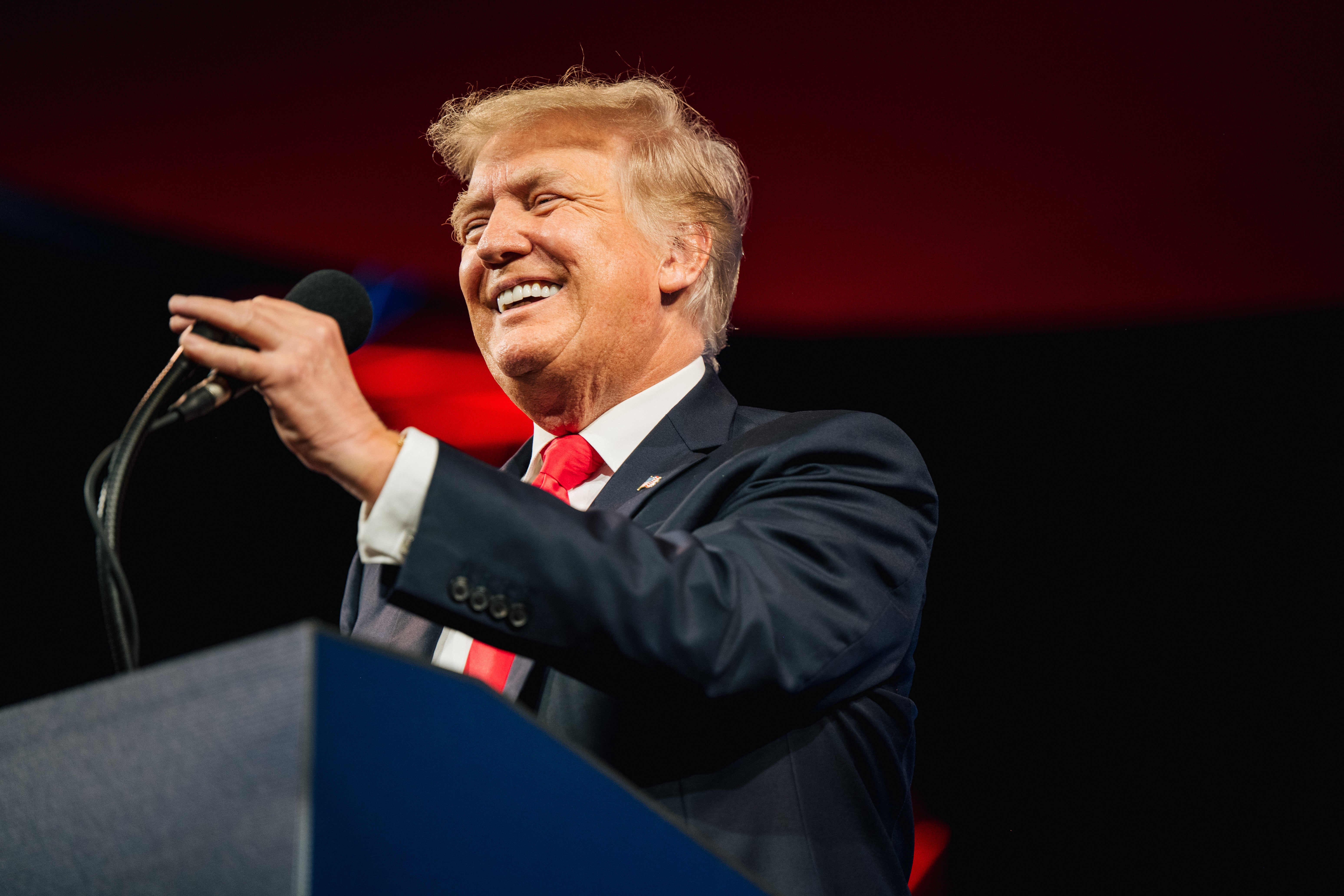 <p>File: Donald Trump speaks at the 2021 Conservative Political Action Conference (CPAC)</p>