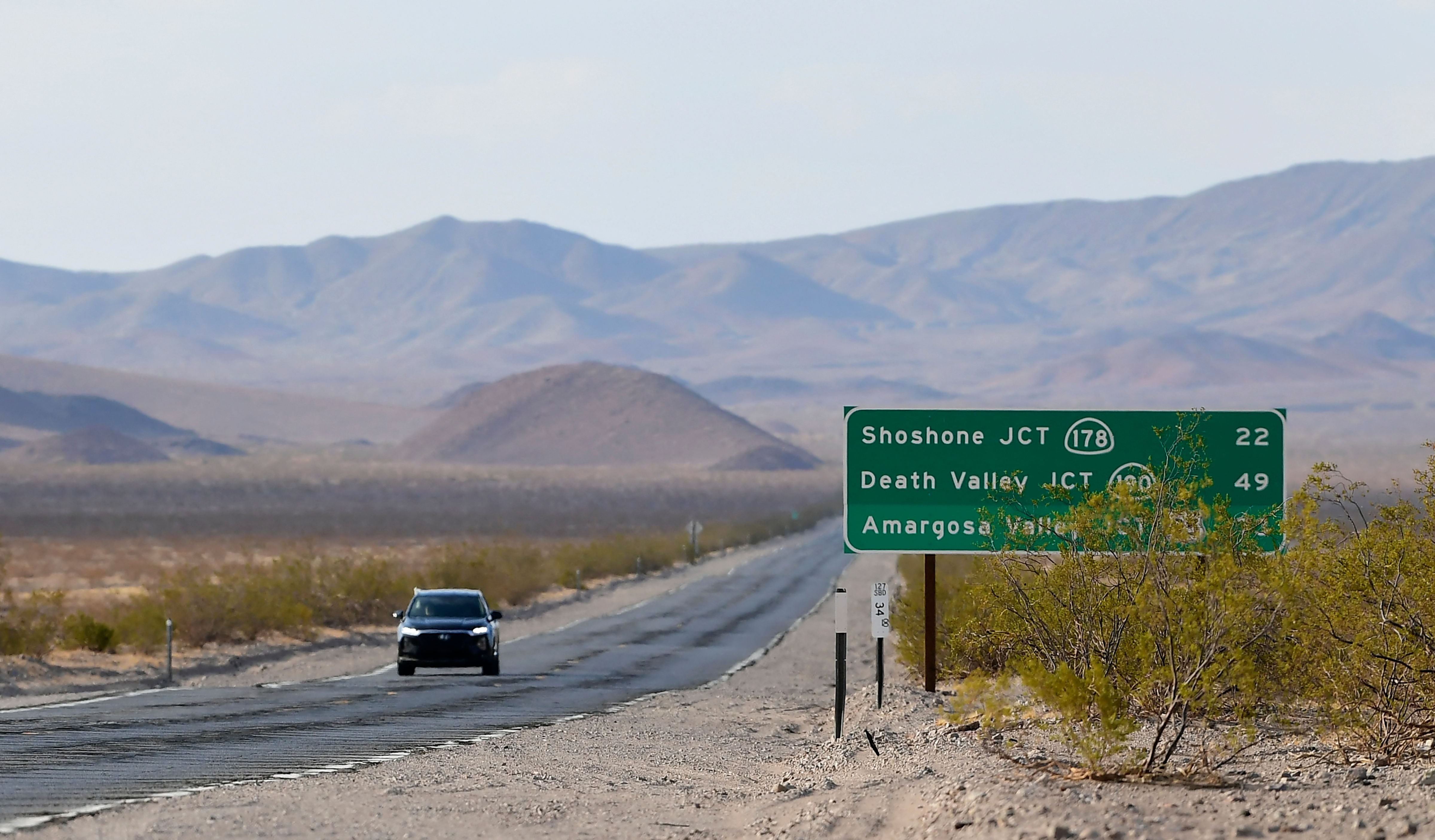 Death Valley experiences record heats