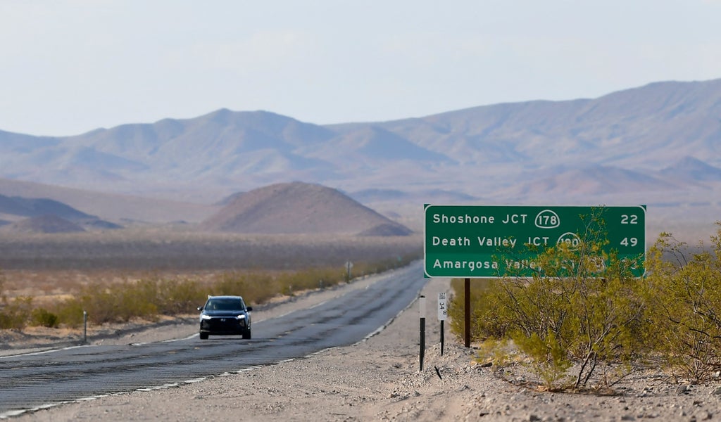 Death Valley sizzles in hottest 24 hours on record