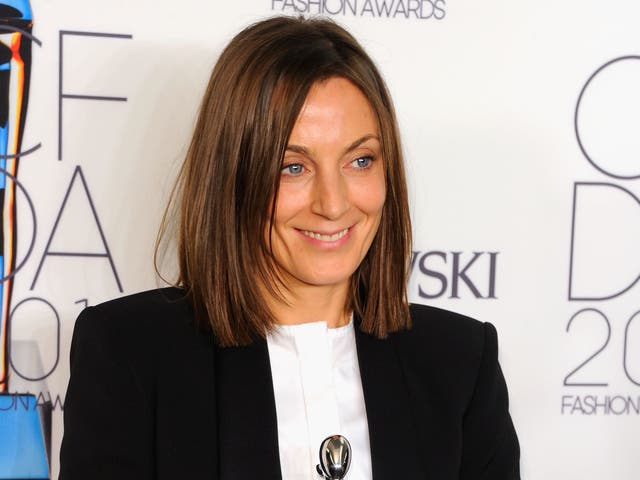 <p>Phoebe Philo at the 2011 CFDA Fashion Awards in New York</p>