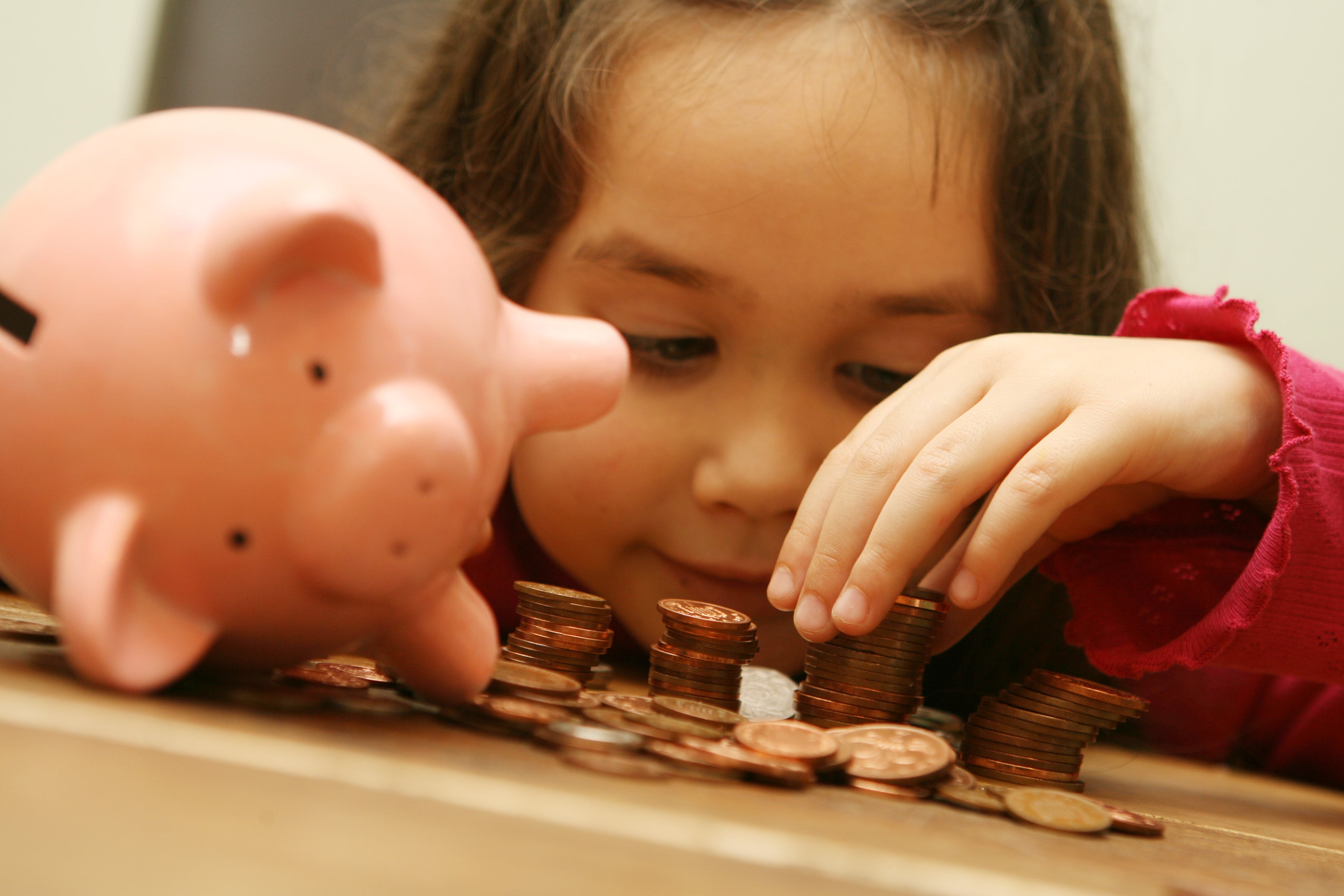 Talking openly will help children build healthy financial habits later in life