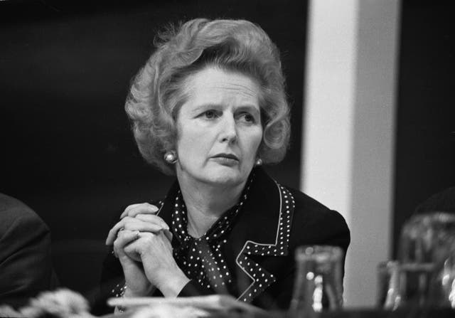 <p>Margaret Thatcher at the Conservative Party Conference in Blackpool on 12 October 1972</p>