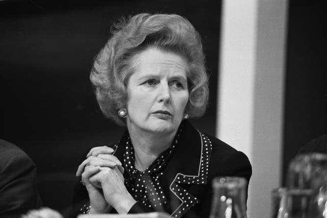 <p>Margaret Thatcher at the Conservative Party Conference in Blackpool on 12 October 1972</p>