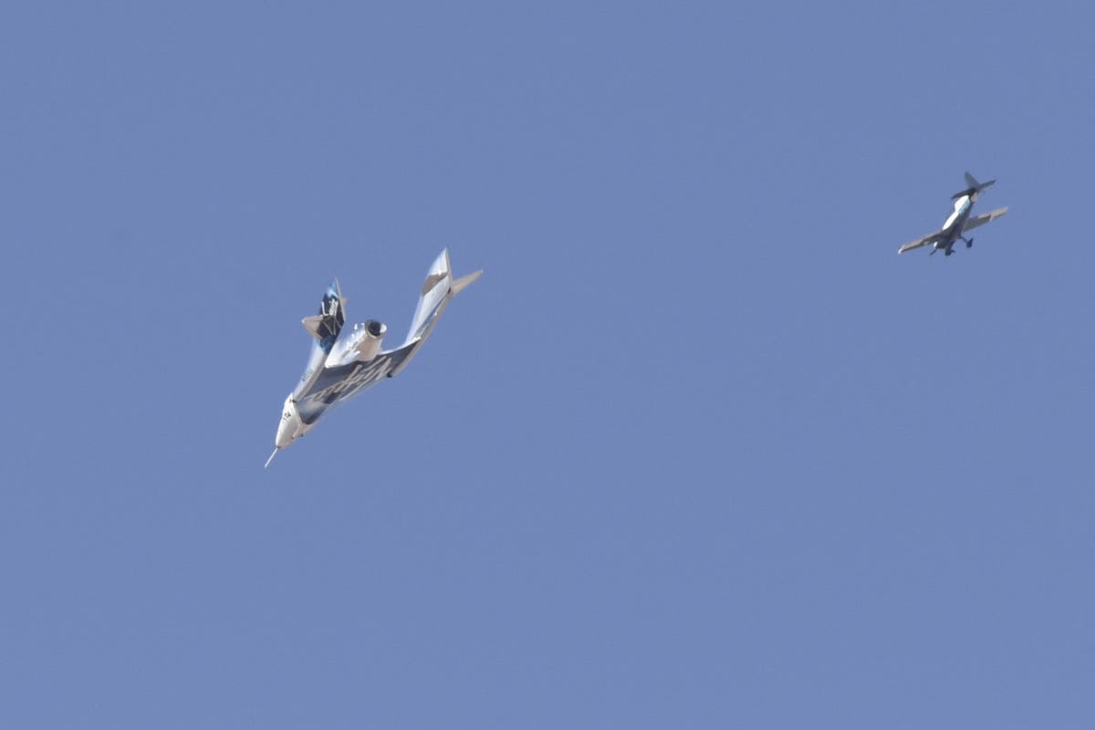 Virgin Galactic: Richard Branson offers sweepstake for trip into space aboard VSS Unity plane