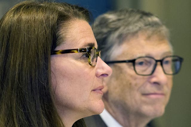 <p>Bill and Melinda Gates</p>