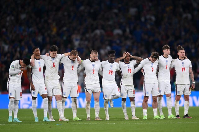 <p>England players have been subjected to racist abuse on social media</p>