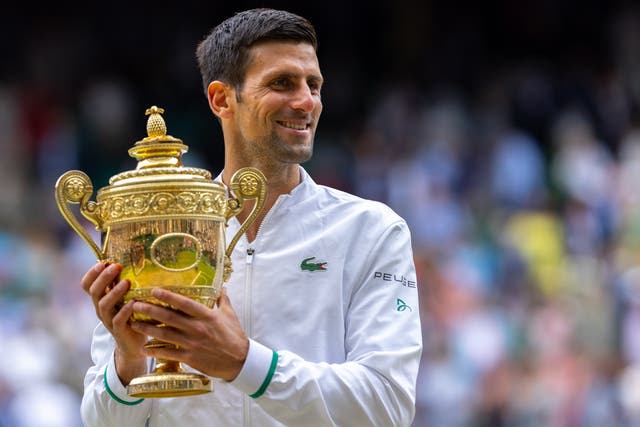 <p>Novak Djokovic won Wimbledon again</p>