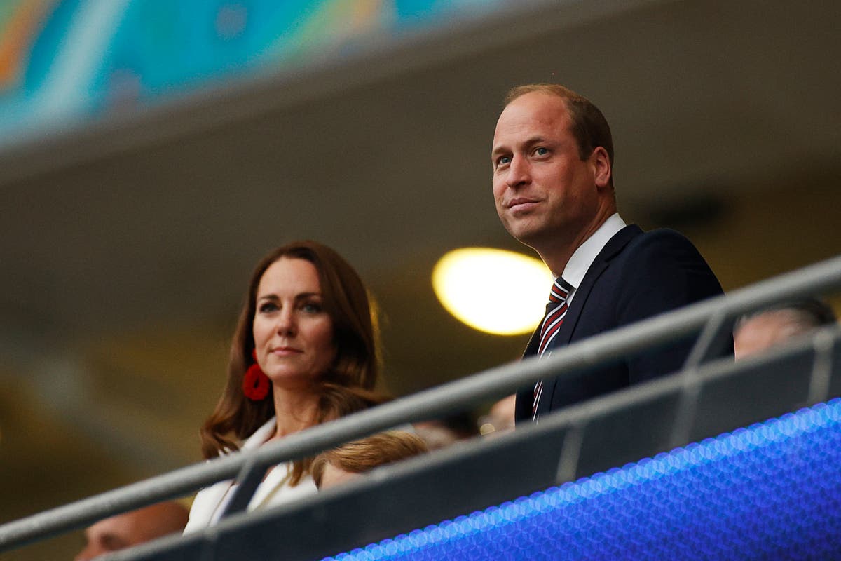 Prince William personally consoled England team in their dressing room following Euro 2020 loss