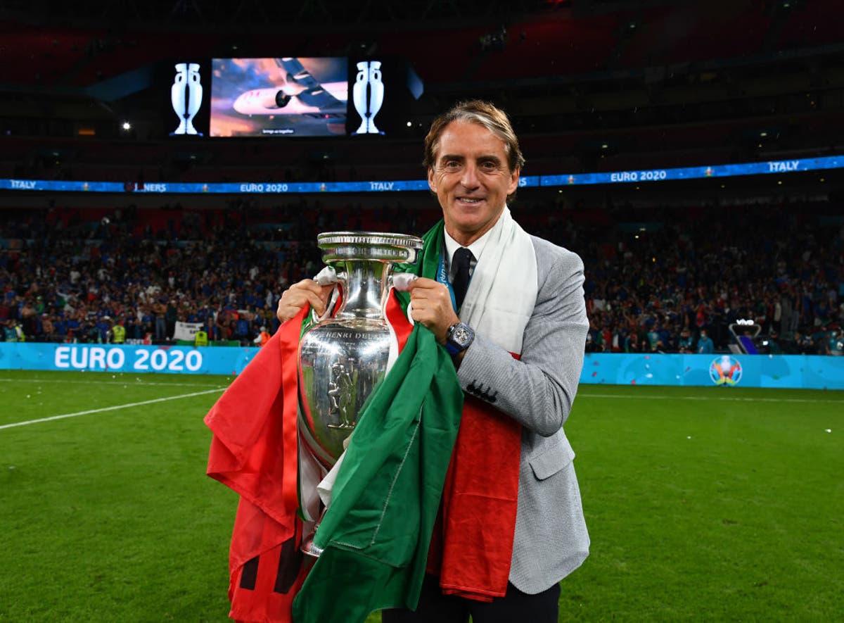 How Roberto Mancini&rsquo;s team-building adventure overcame Italy&rsquo;s past failures and his own Wembley hurt
