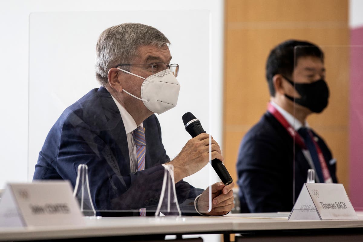 IOC president quickly corrects slip up in Olympic pep talk
