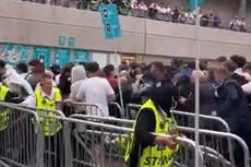 ‘You have to plan for a siege’: Police should have predicted Wembley storming, experts say