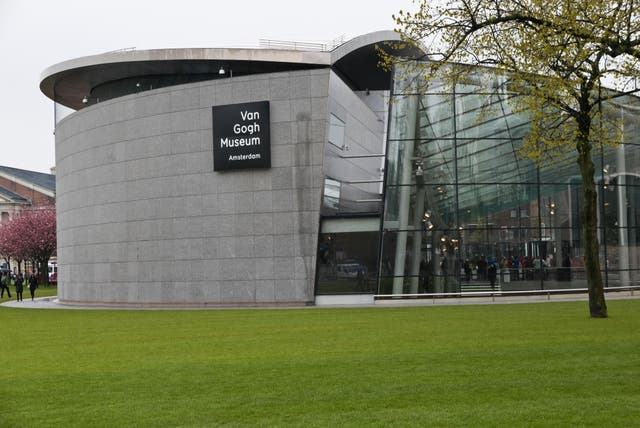 <p>The exterior of Van Gogh Museum in Amsterdam</p>