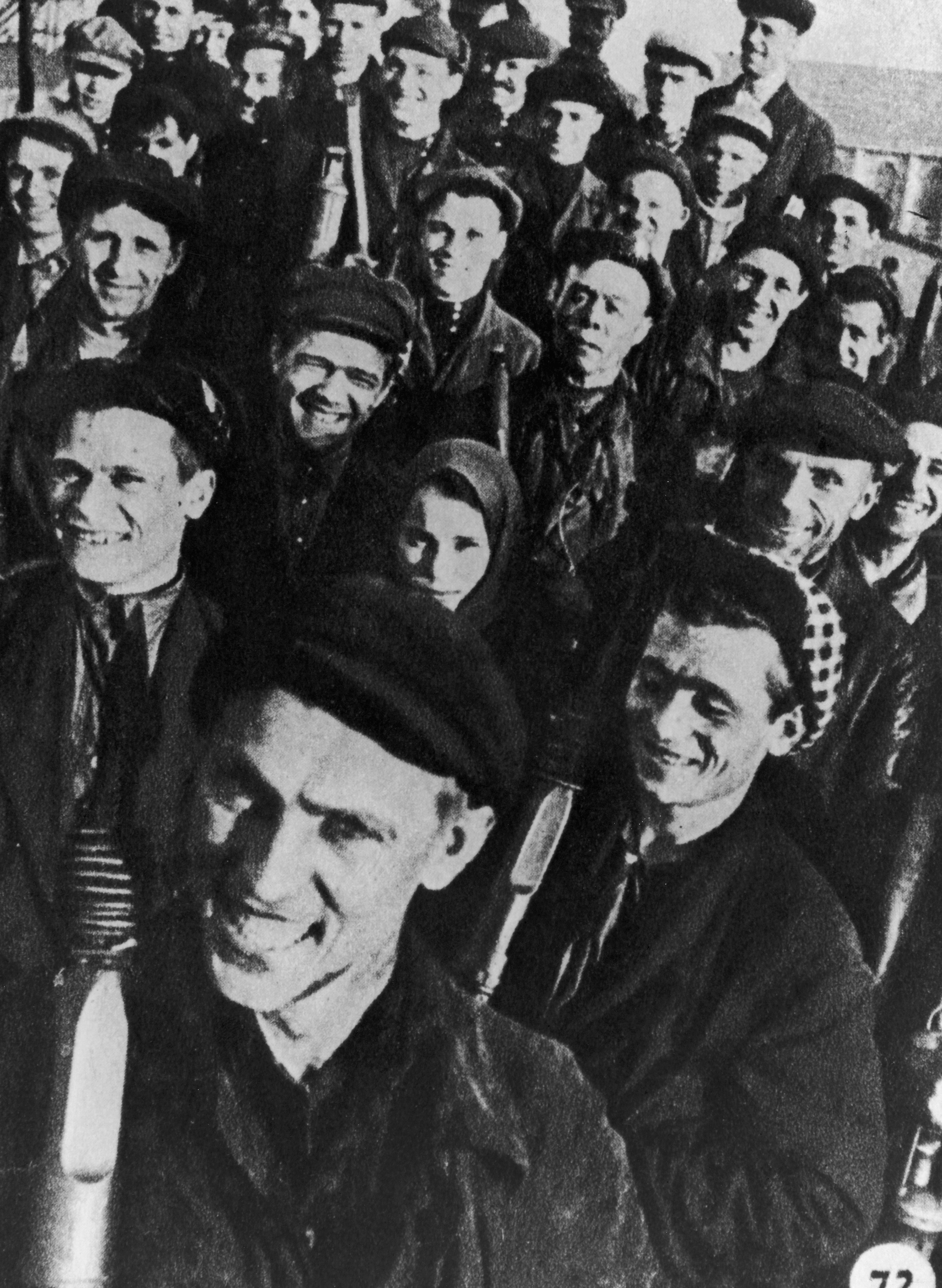 Stakhanov was held up as an example to other workers across the USSR