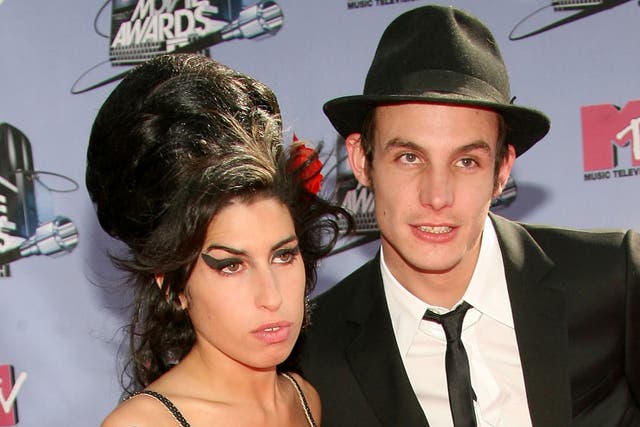 <p>Amy Winehouse and Blake Fielder-Civil, 2007</p>