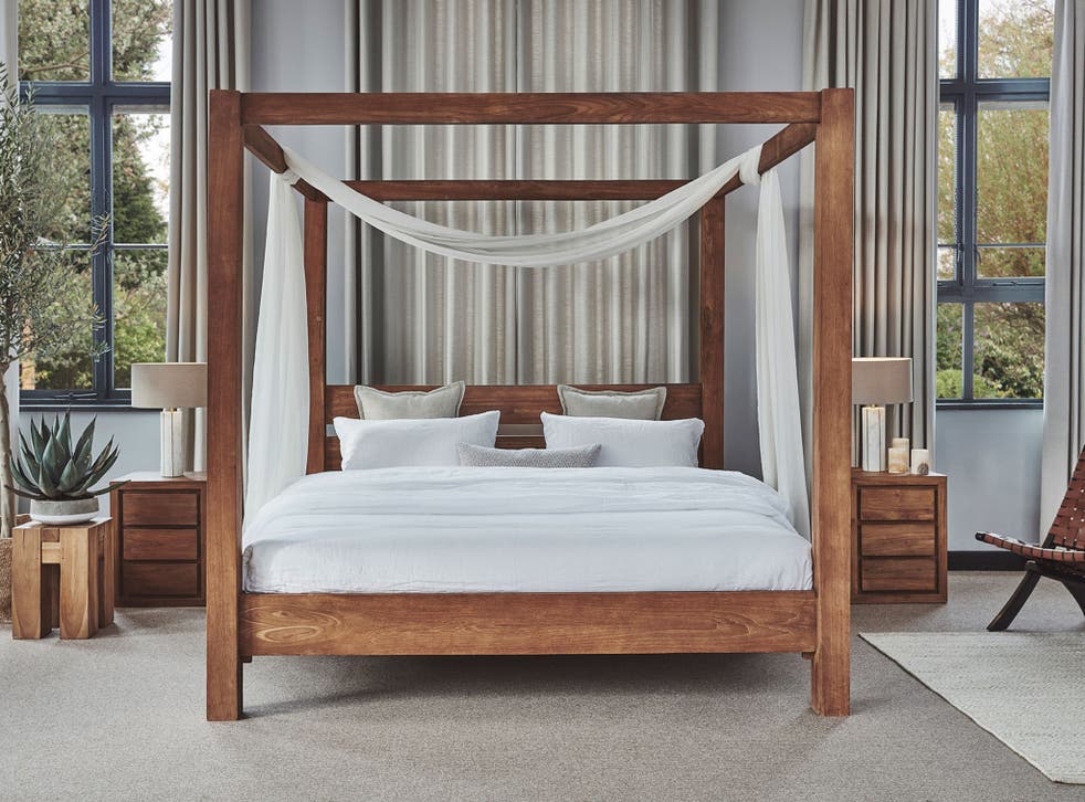 Best Four Poster Bed Wooden Black And Metal Frames The Independent Best Four Poster Bed Wooden Black And, Rustic Four Poster King Bed