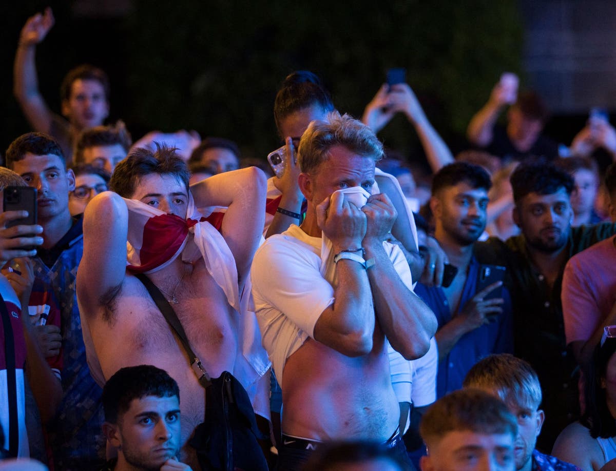 England&rsquo;s phones &lsquo;fell silent&rsquo; as country reacted to Euro 2020 final loss against Italy, Virgin Media O2 data shows