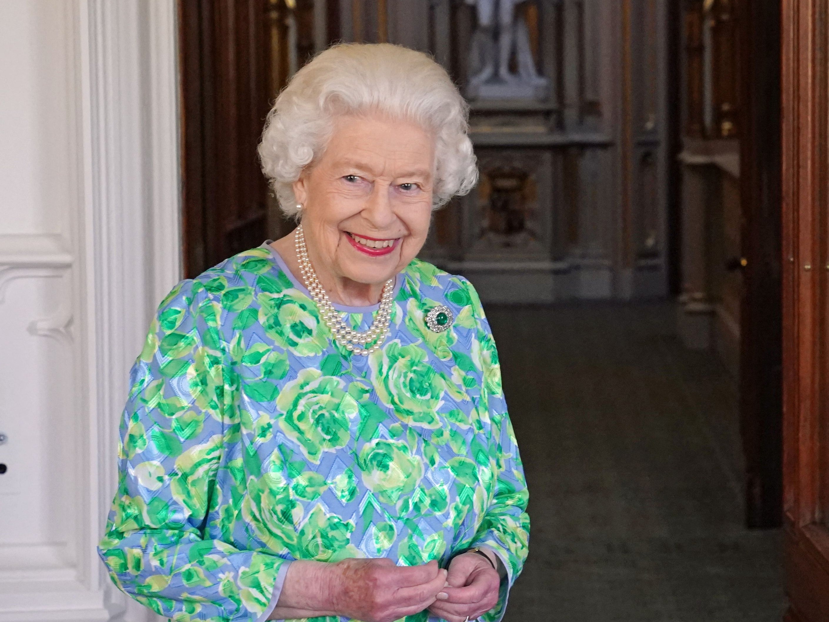 Queen Elizabeth II at Windsor Castle on 2 July