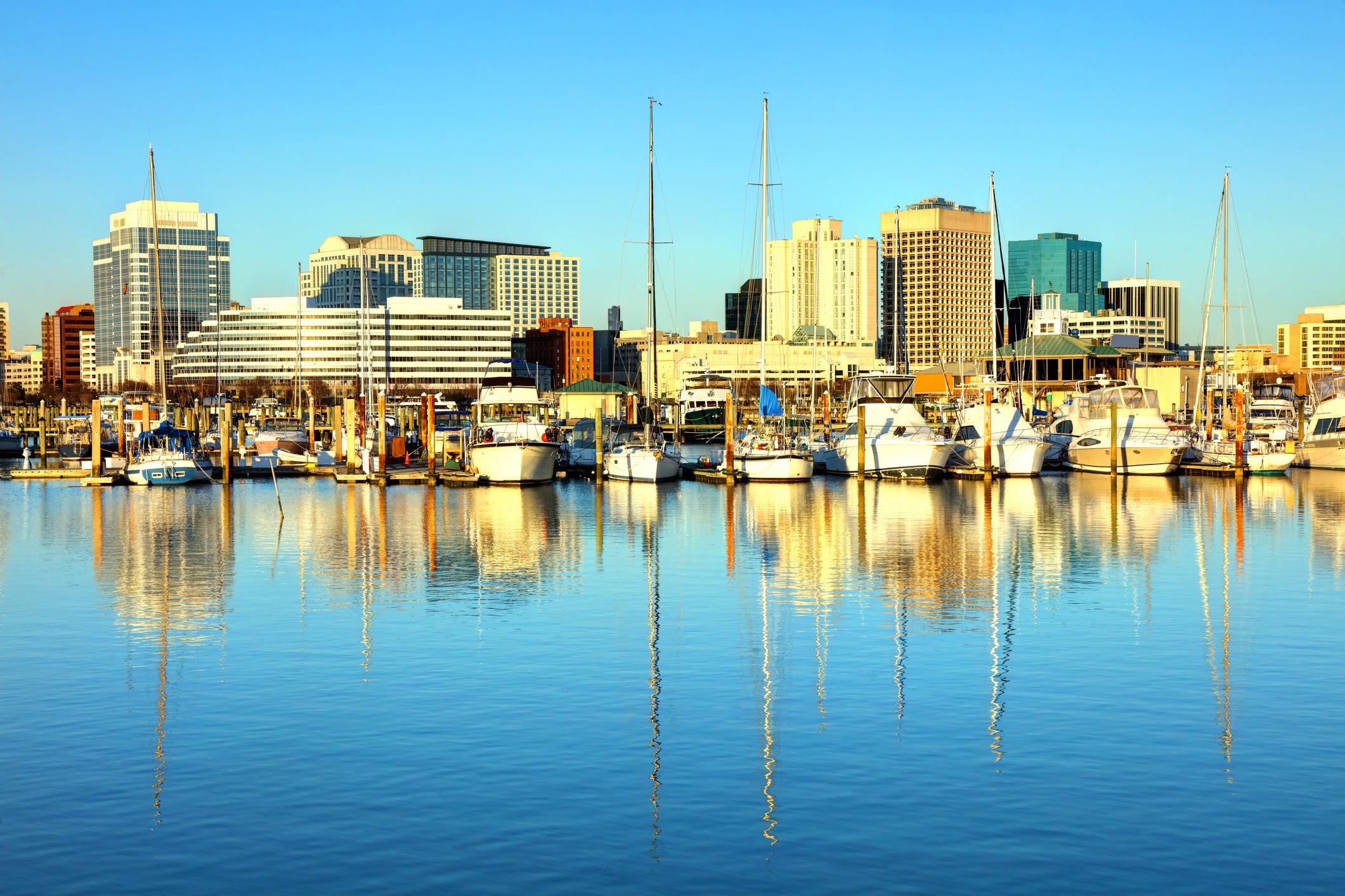 Norfolk, Virginia, home to the Port of Virginia, one of the state’s key assets that won it the honour of best state for business in 2021
