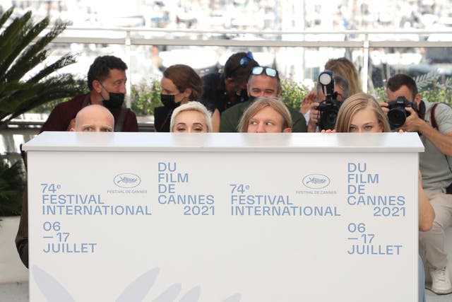 APTOPIX France Cannes 2021 Petrov's Flu Photo Call