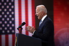 Biden lambasts Trump’s ‘big lie’ in impassioned defence of voting rights, asking GOP ‘Have you no shame?’