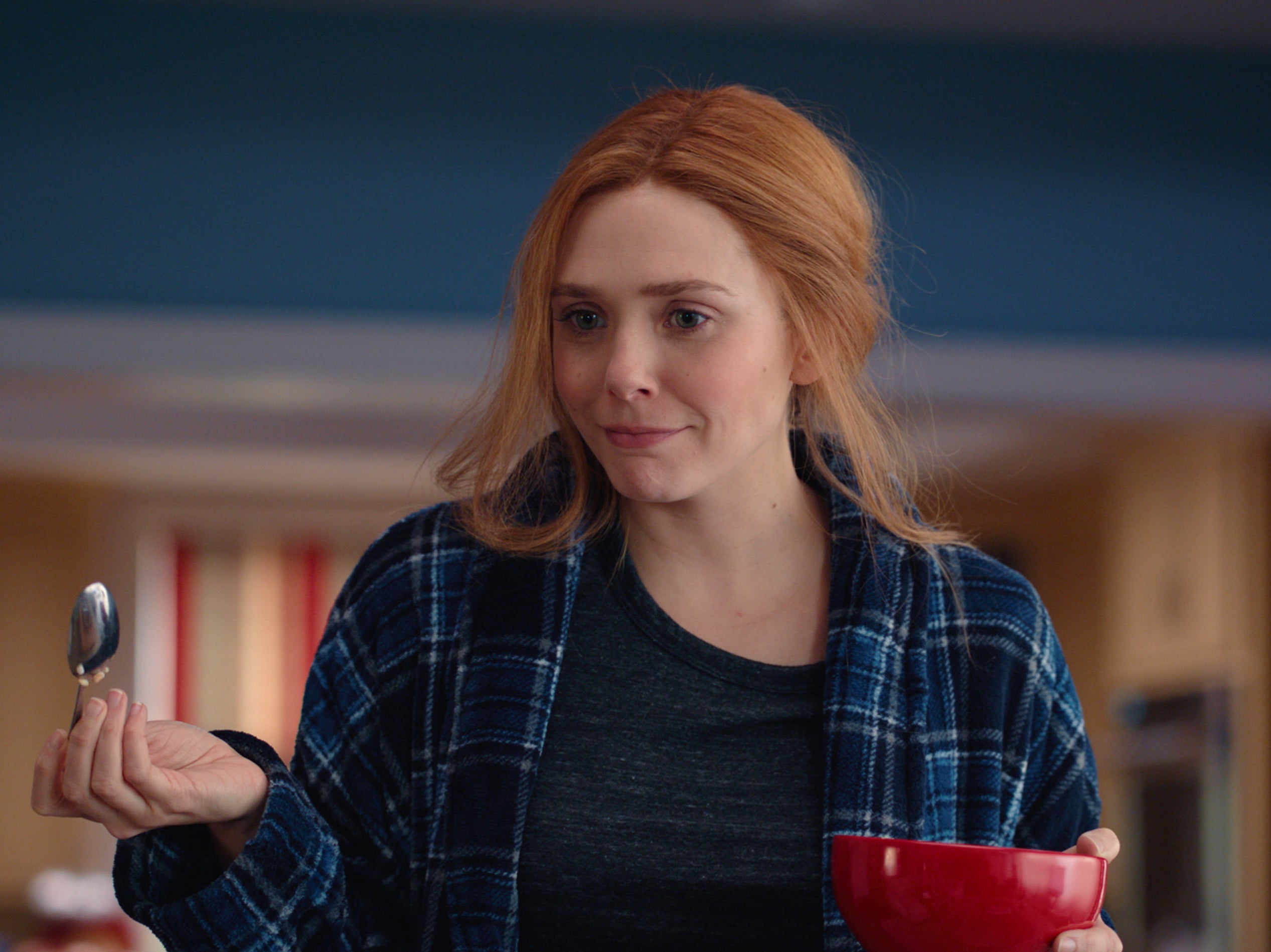 Elizabeth Olsen in ‘WandaVision'