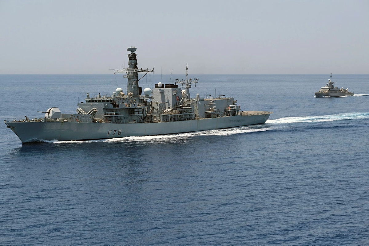 The sailor died aborad the HMS Kent on 10 July