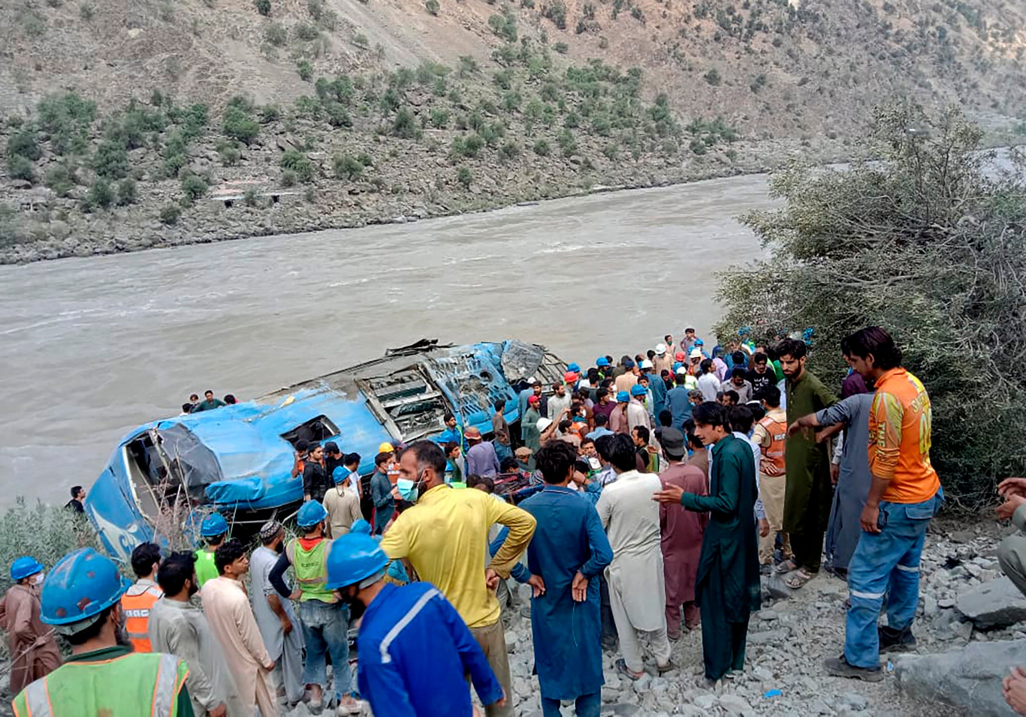 Pakistan Bus Accident