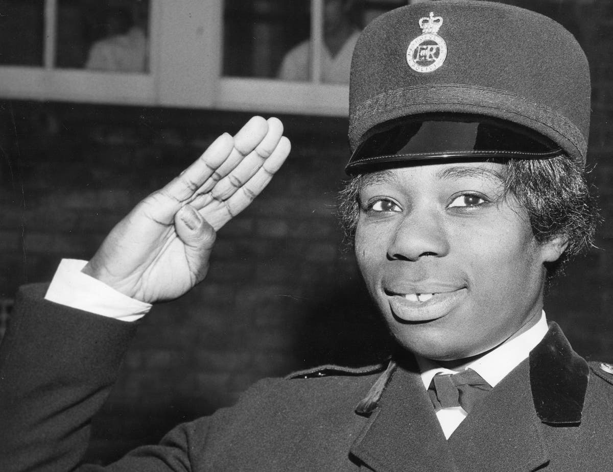 Britain&rsquo;s first black policewoman